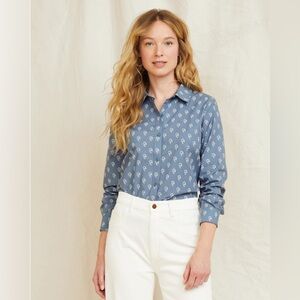 Garnet Hill | Essential Organic-Cotton Shirt